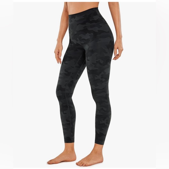 CRZ YOGA Black Camo Leggings - Picture 1 of 2
